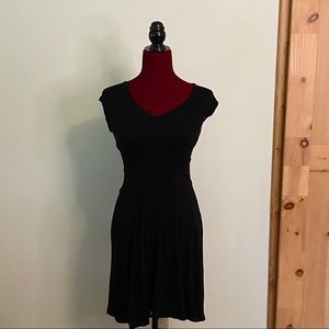 Max Studio black knit dress